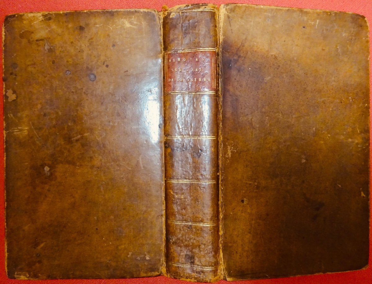 Bonneville - Memoirs On The Art Of War By Maurice Comte De Saxe. 1757.-photo-2