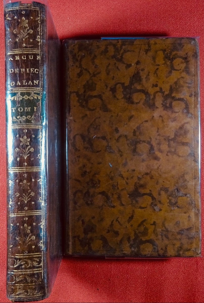 DE LA SUZE et PELISSON - Recueil de pièces galantes en prose. 1748.