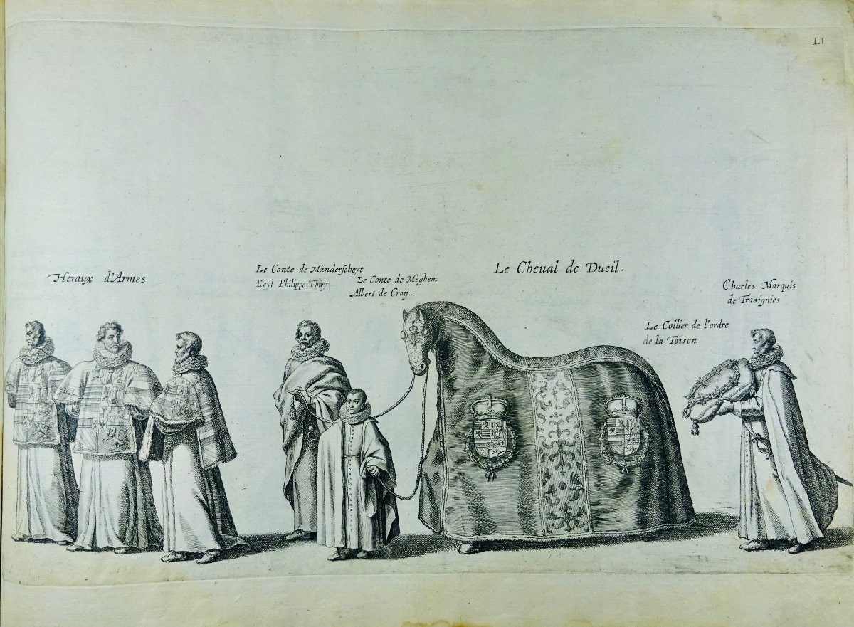 Francquart Et Galle, Puteano - Undertakers Of Albert Ii. Brussels, 1623.-photo-4