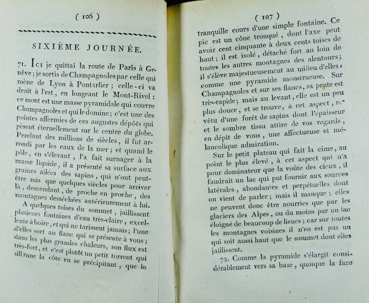 LEQUINIO (J.-M.) - Voyage pittoresque et physiquo-économique dans le Jura. 1801.-photo-5