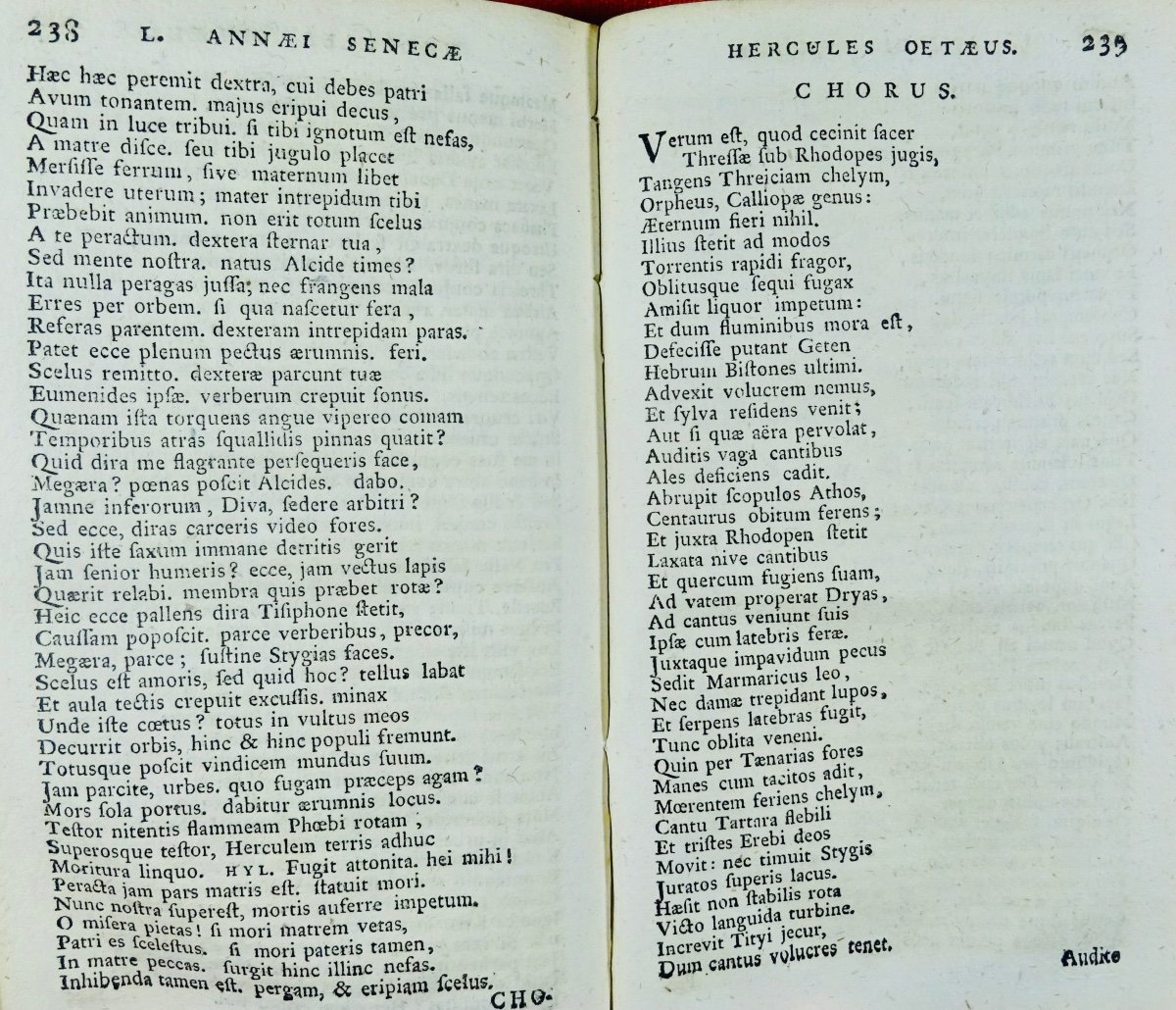 SENECAE - L. Aennaei Senecae et aliorum Tragoediae. Bratislava, Chez Daniel Pietsch, 1754.-photo-8