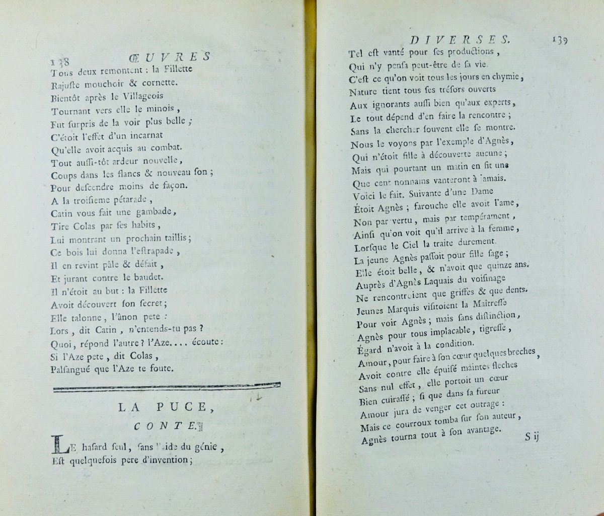 VOLTAIRE - Lettre philosophique. Berlin, Aux dépens de la Compagnie, 1774, en reliure d'époque.-photo-3