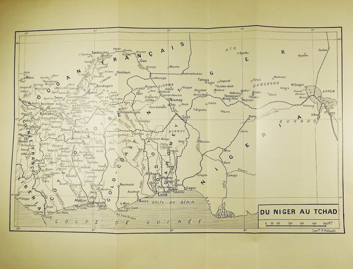 DELONCLE (Pierre) - l'Afrique Occidentale Française. Leroux, 1934, Broché.-photo-8