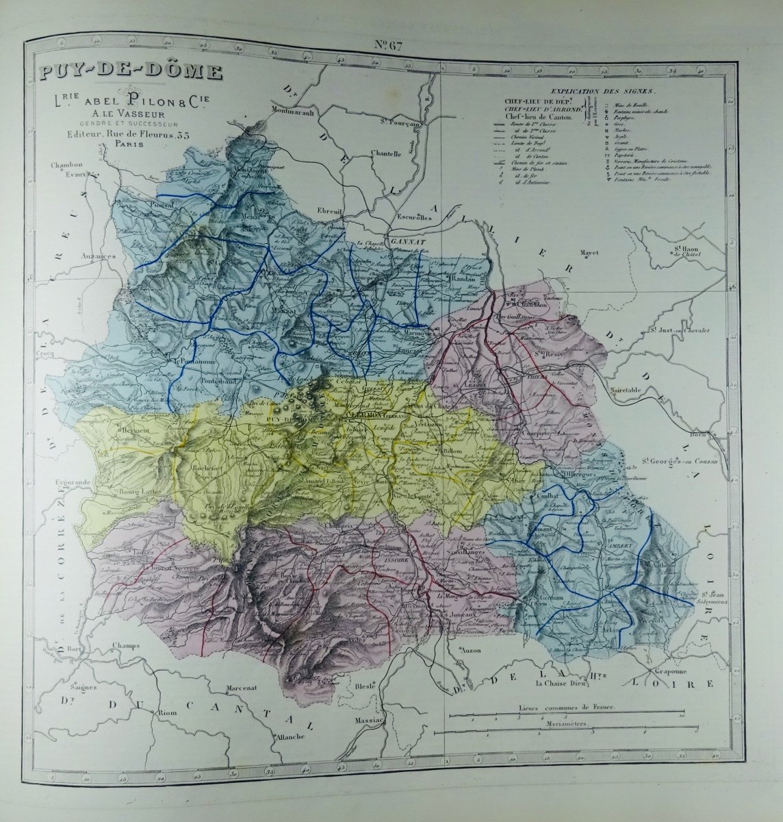 Fisquet - Grand Atlas Of France, Algeria And The Colonies, 106 Maps. Around 1880.-photo-2