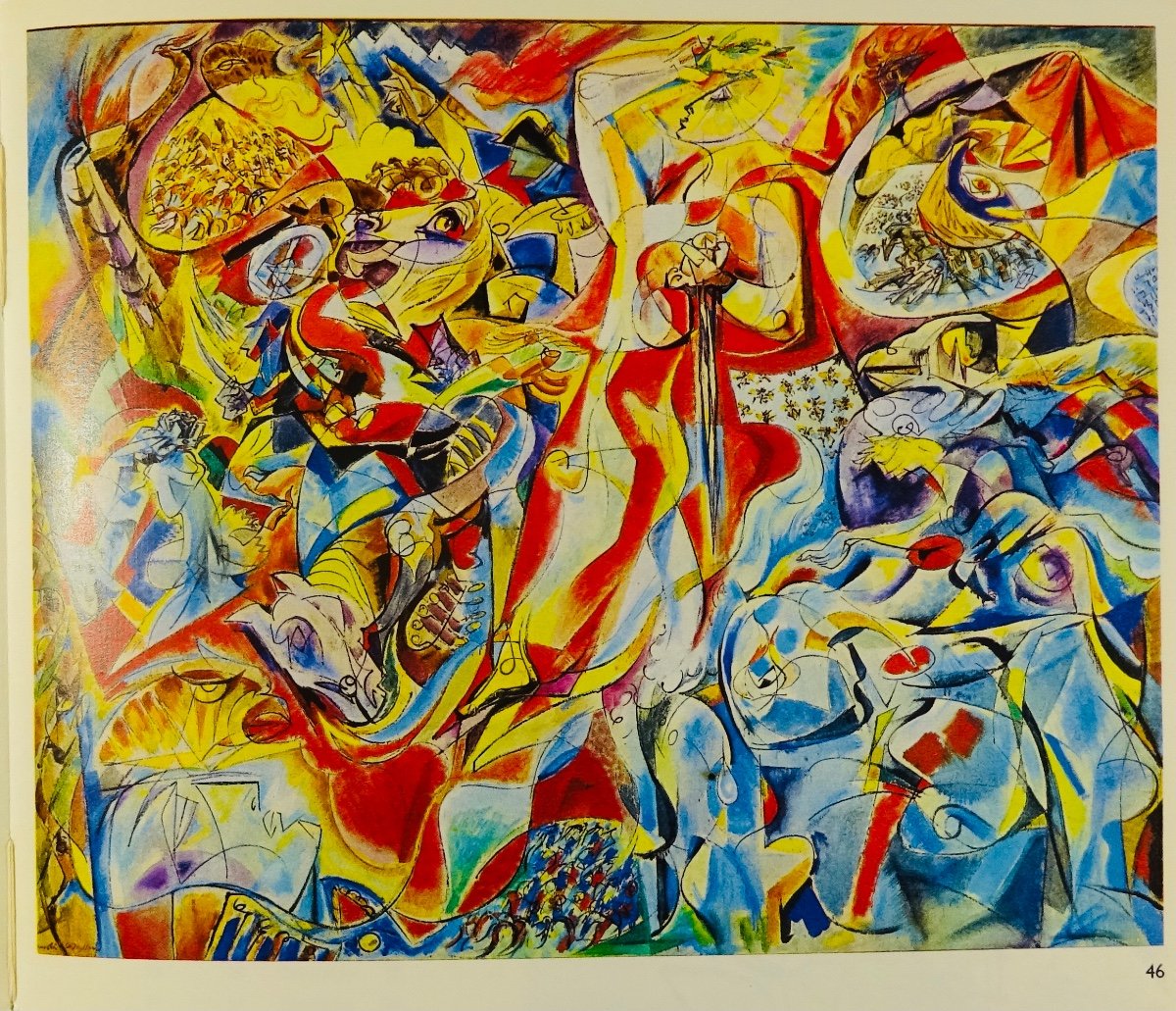 Gallery Louise Leiris - André Masson. Recent Paintings. 1968, Lithographed Cover.-photo-1