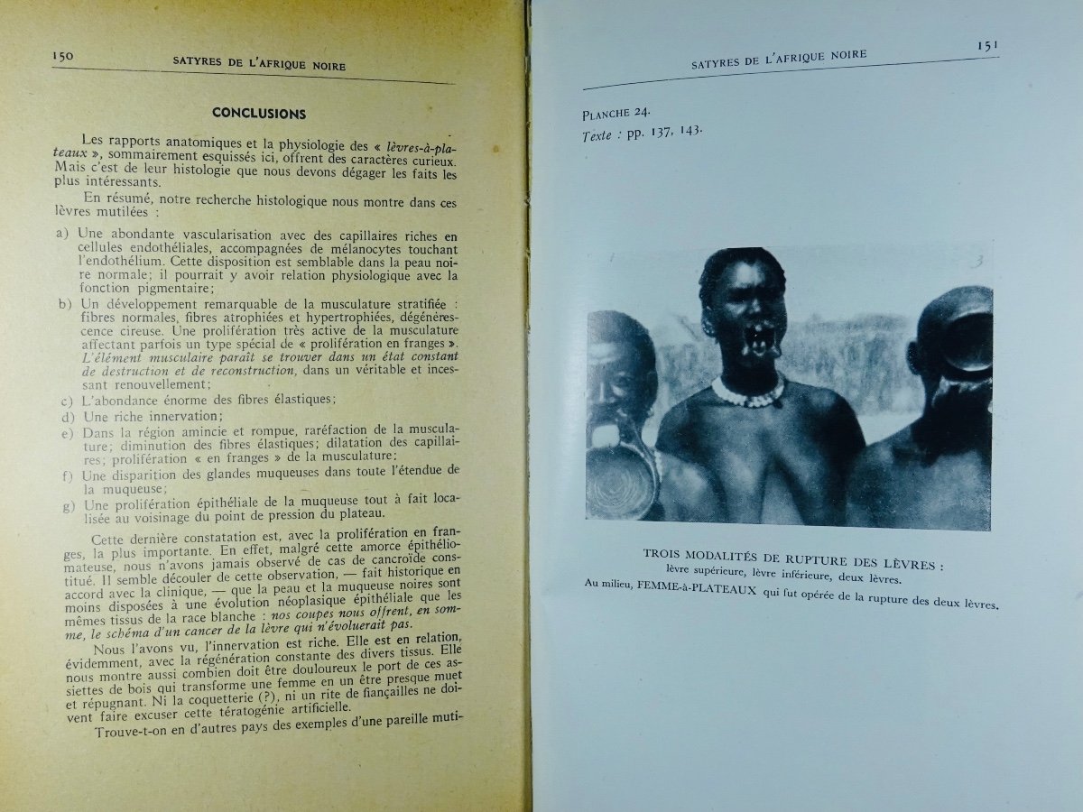 Muraz (doctor Gaston) - Illustrated Satyrs Of Black Africa. Paperback, 1947.-photo-3