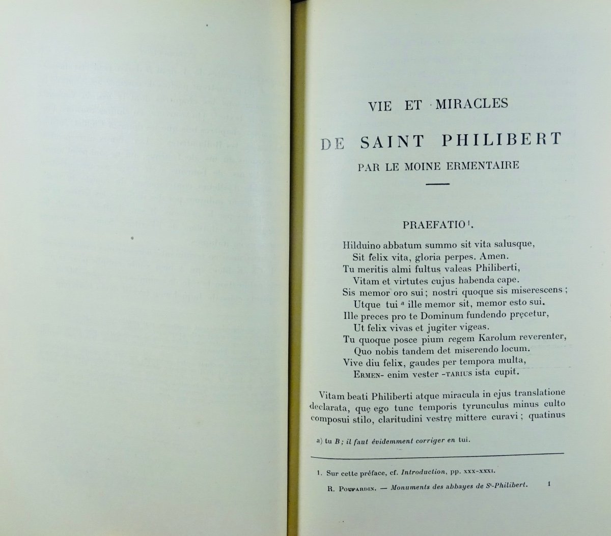 Poupardin (rené) - Monuments From The History Of The Abbeys Of Saint-philibert. Picard, 1905.-photo-3