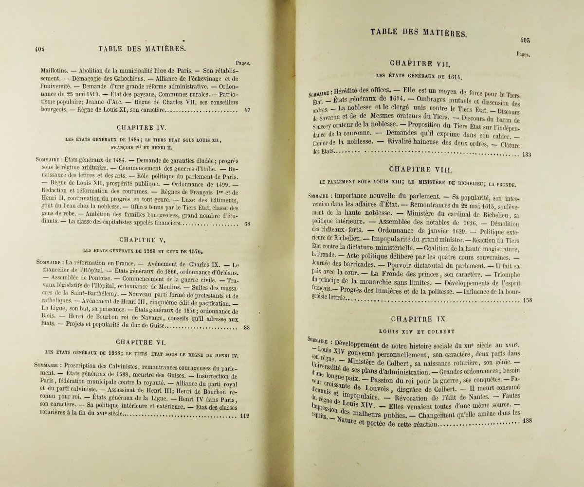 Thierry (augustin) - Essay On The History Of The Formation And Progress Of The Third Estate. 1853.-photo-3