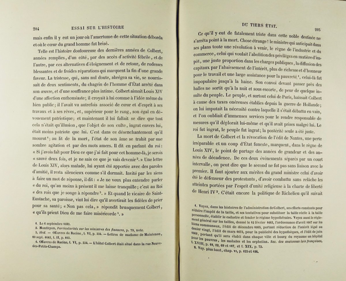 Thierry (augustin) - Essay On The History Of The Formation And Progress Of The Third Estate. 1853.-photo-7