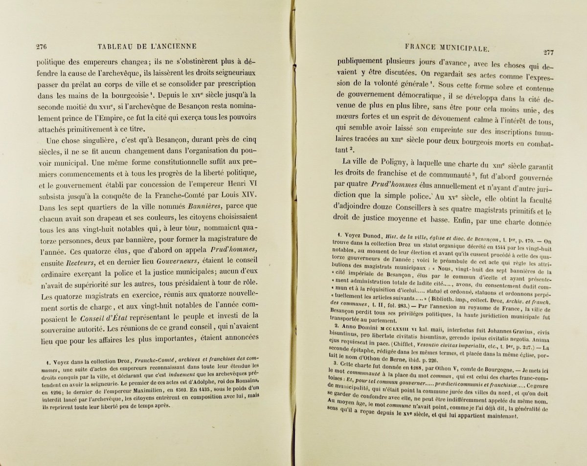 THIERRY (Augustin) - Essai sur l'histoire de la formation et des progrès du Tiers État. 1853.-photo-8