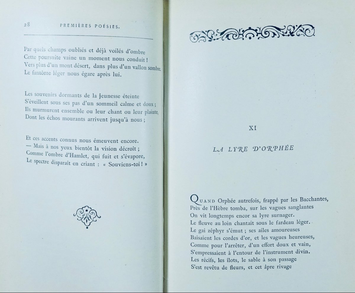 ACKERMANN (Louise-Victorine) - Oeuvres.  Alphonse Lemerre, vers 1920, bien relié.-photo-3