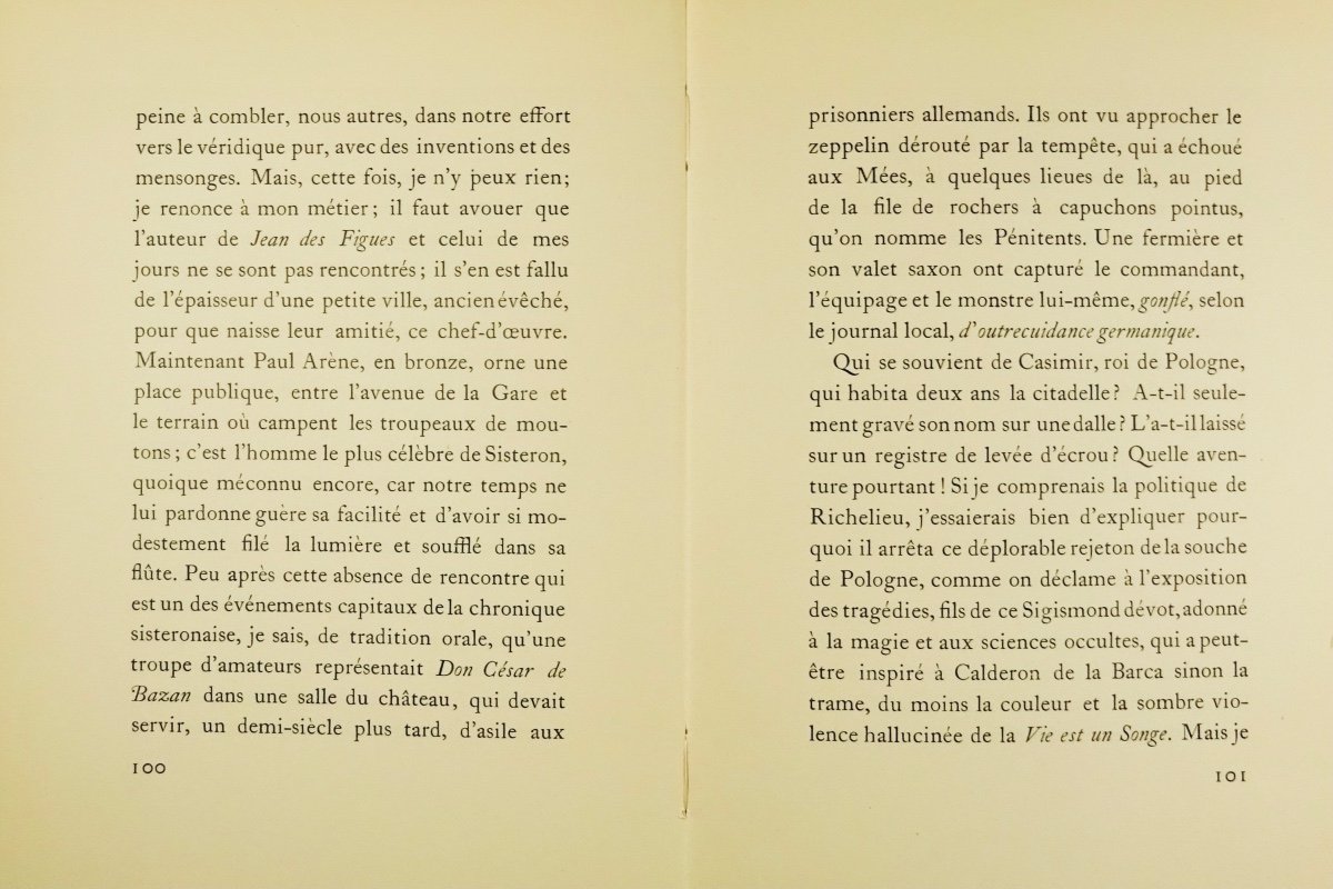 Arnoux - Haute-provence. émile-paul Frères, 1926, Frontispiece Of Waroquier.-photo-8