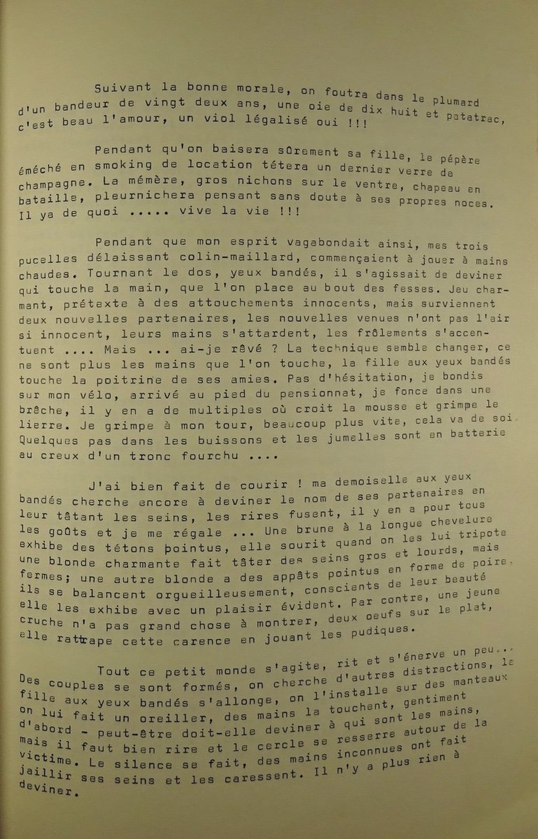 BEAULIEU (Pierre) - Les carnets secrets d'un voyeur. Édition Privée, 1950. Broché.-photo-8