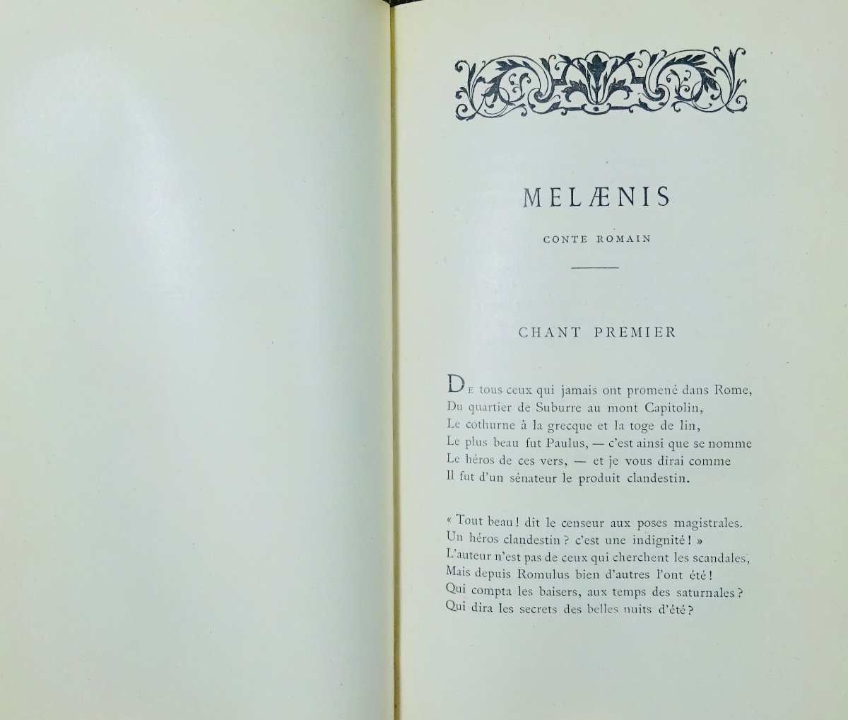 BOUILHET - Festons et astragales. Melaenis. Dernières chansons. Alphonse Lemerre, 1920, relié.-photo-2