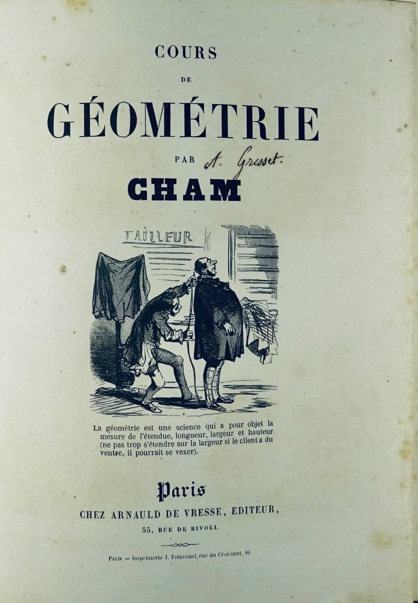 Cham - Collection Of Several Booklets. Le Charivari, Martinet, De Vresse, Circa 1850.-photo-5