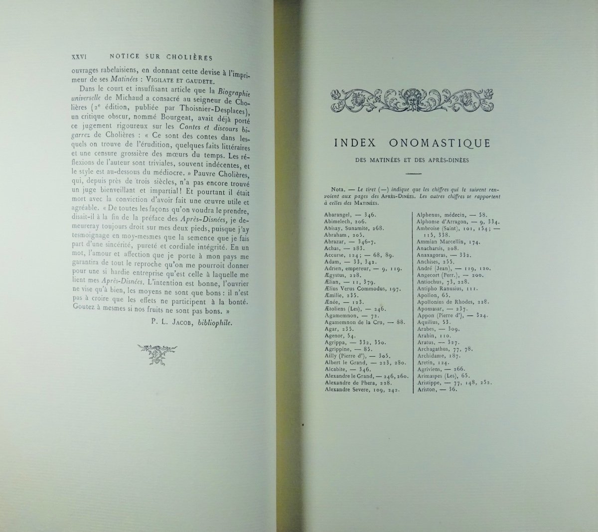 CHOLIÈRES - Oeuvres du seigneur de Cholières. Librairie des Bibliophiles, 1879, bien relié.-photo-1