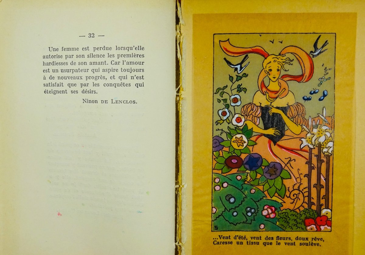 COLLECTIF - Paroles à voix basse. Éditions Nilsson, 1930. Collection libertine.-photo-7