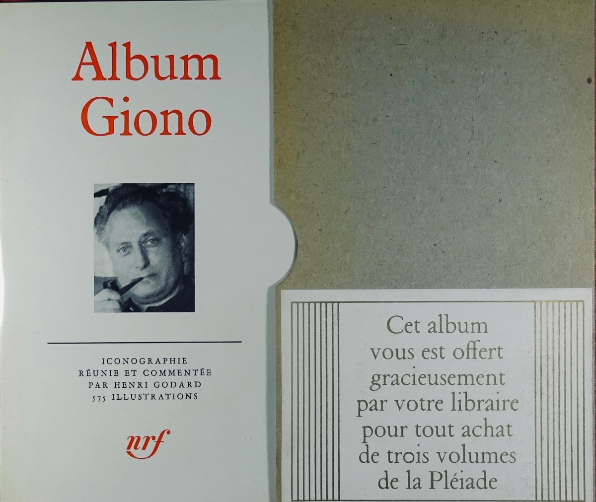 GODARD (Henri) - Album Giono. Paris, Éditions Gallimard, 1980, album Pléiade.-photo-4