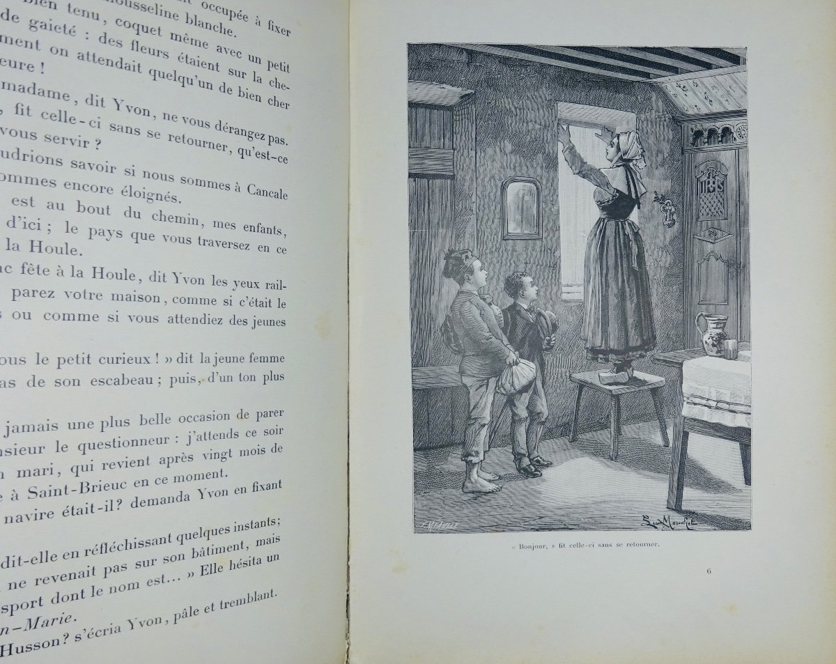 Méaulle - Lost In The Big City. Alfred Mame Et Fils, 1900 And In Publisher's Cardboard.-photo-6