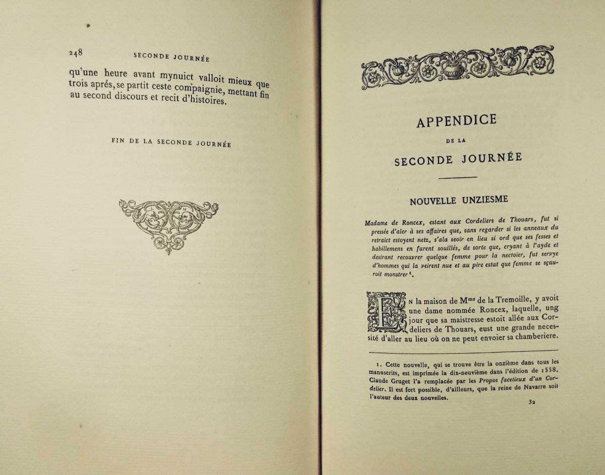 Navarre (marguerite De) - The Heptameron Of News. Bookstore Of Bibliophiles, 1879.-photo-6