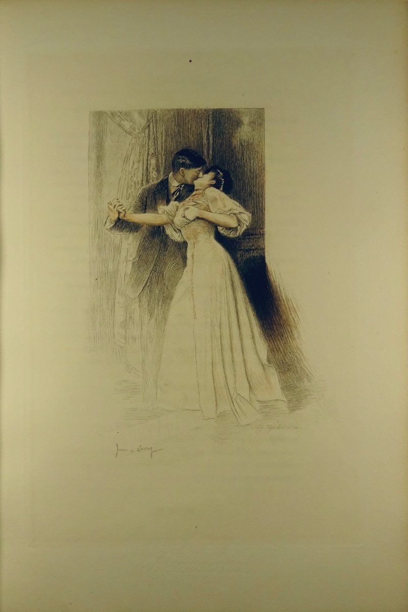 PRÉVOST (Marcel) - Les demi-vierges. A. Romagnol, 1909, illustré par Joseph-Marius AVY.-photo-4