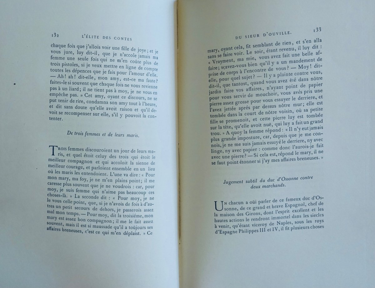 Sieur d'Ouville - The Elite Of Sieur d'Ouville's Tales. Bookstore Of Bibliophiles, 1883.-photo-3