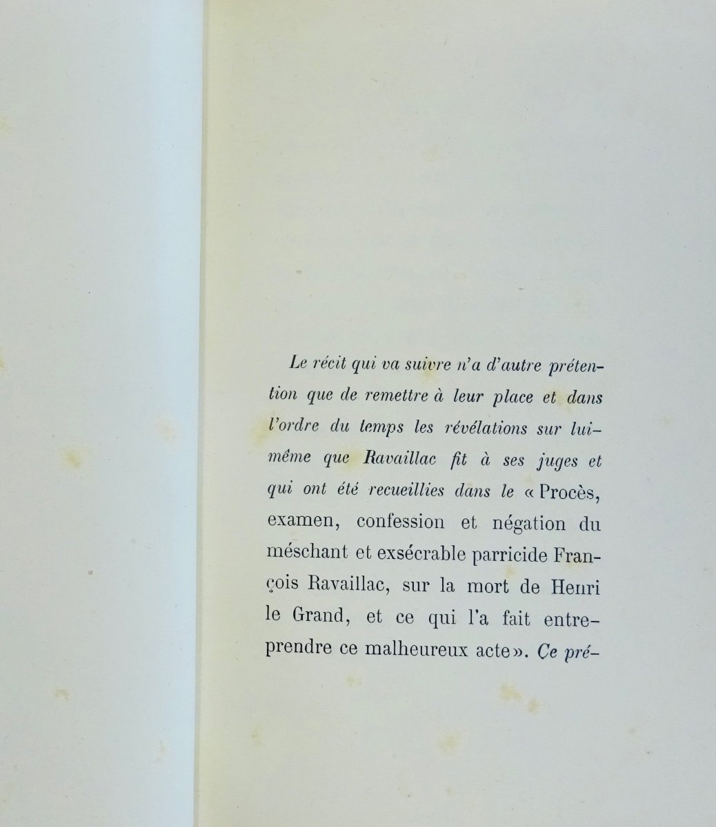 THARAUD (Jérome et Jean) - La tragédie de Ravaillac.  Plon, 1913, bel envoi de l'auteur.-photo-5