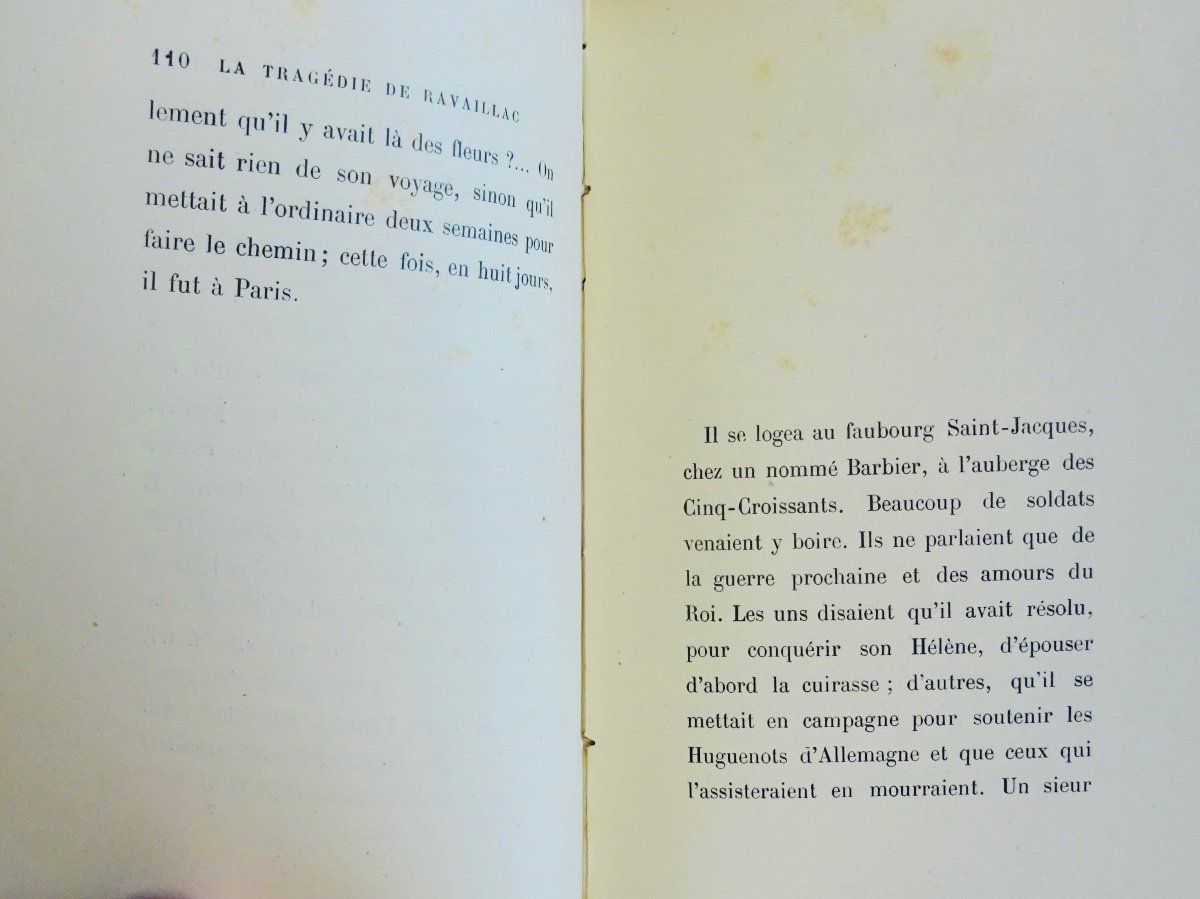 THARAUD (Jérome et Jean) - La tragédie de Ravaillac.  Plon, 1913, bel envoi de l'auteur.-photo-8