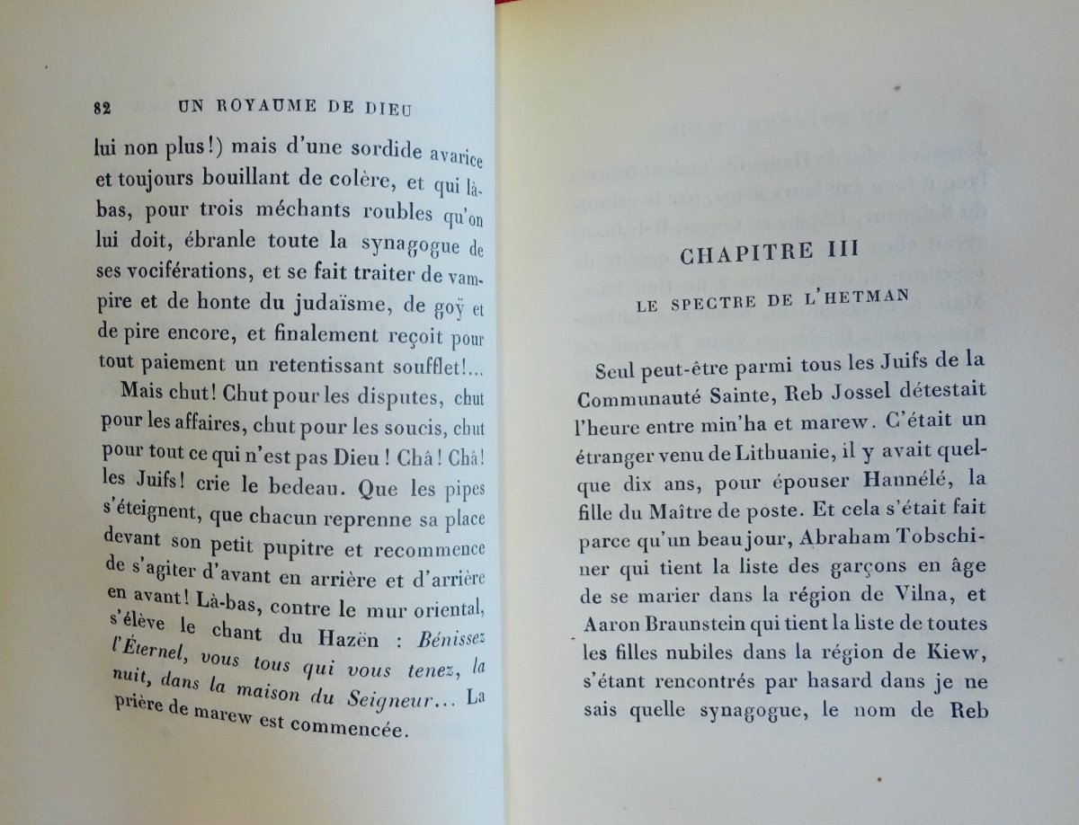 Tharaud (jérome And Jean) - A Kingdom Of God. Librairie Plon, 1920, First Edition.-photo-6