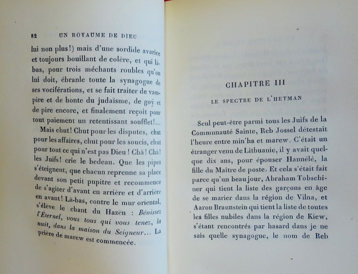 THARAUD (Jérome et Jean) - Un royaume de dieu. Librairie Plon, 1920, en édition originale.-photo-6