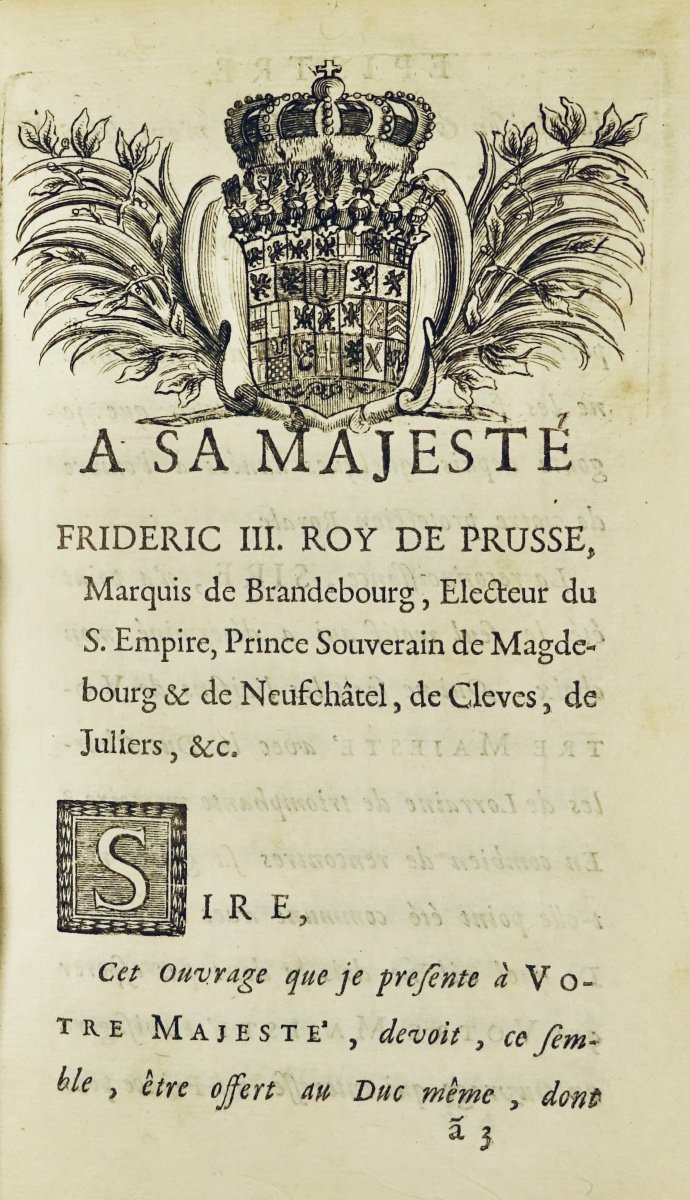 HUGO DE BALEICOURT - Traité historique et critique sur la généalogie Lorraine, Berlin, 1711.-photo-2