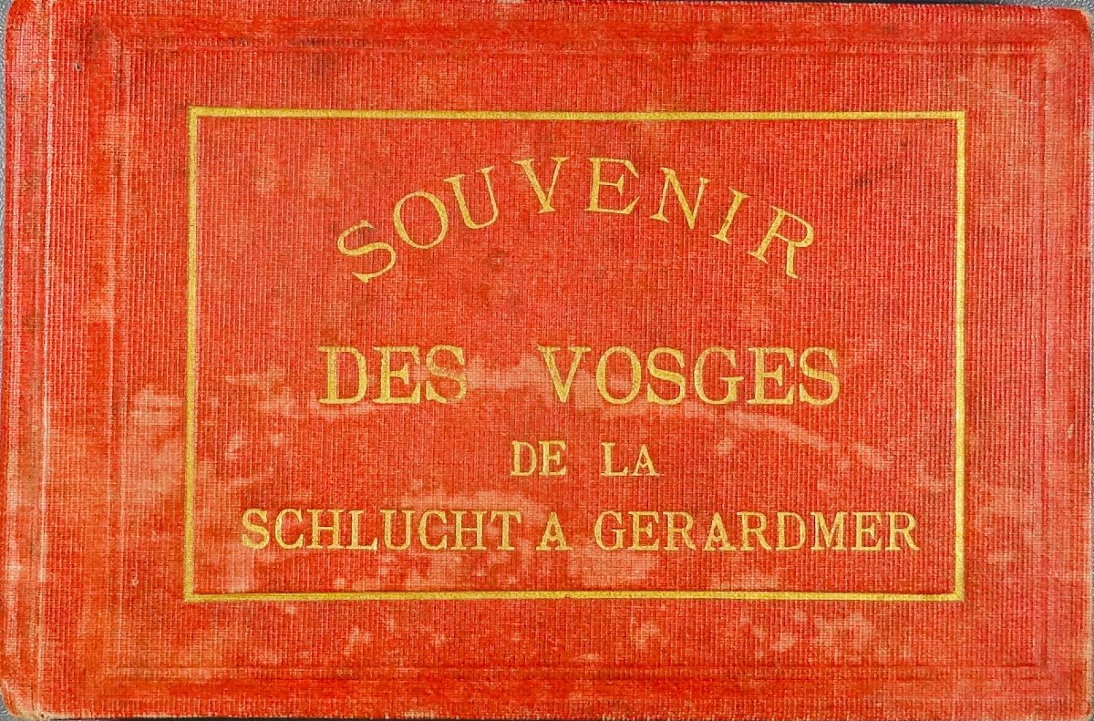 Souvenirs des Vosges de la Schlucht à Gérardmer. Vers 1880, 8 vues Photographiques.-photo-4