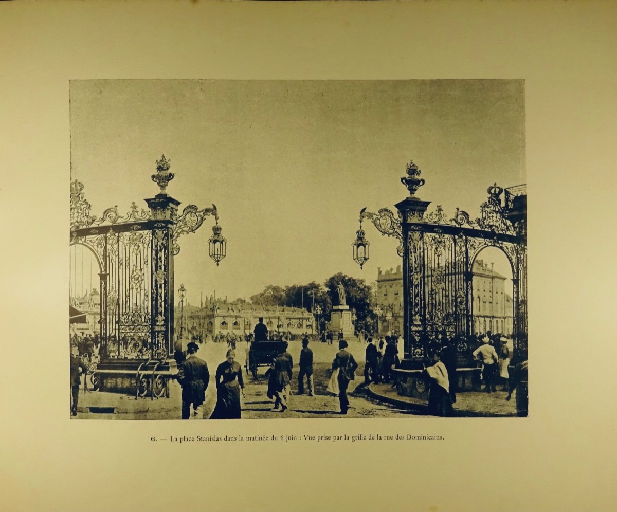 Nancy's Festivities. June 1892. Souvenir Of The Visit Of Mr. Carnot, President. 1892.-photo-4