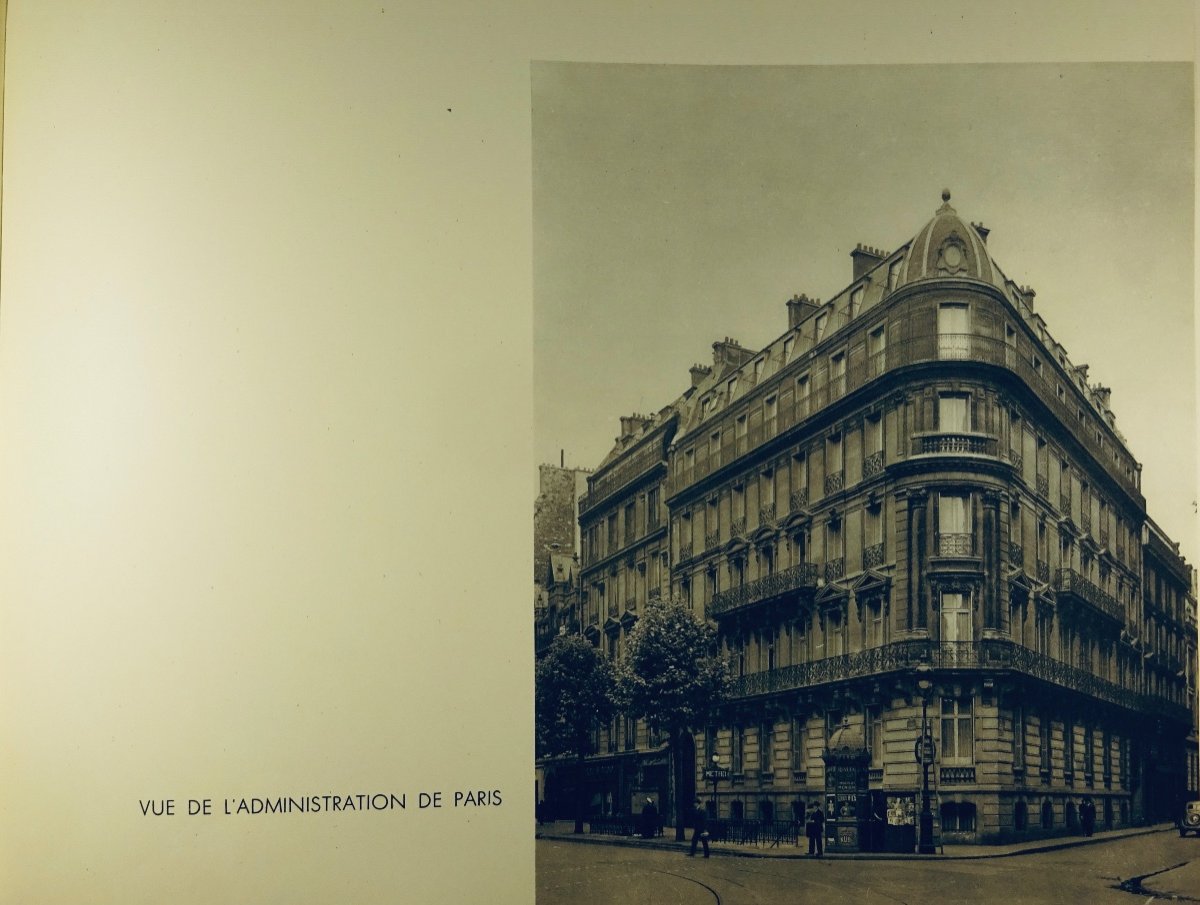Solvay et Cie, 1863-1938. (Bruxelles ?), Au siège de la société ?, 1938. Broché, bel état.-photo-4