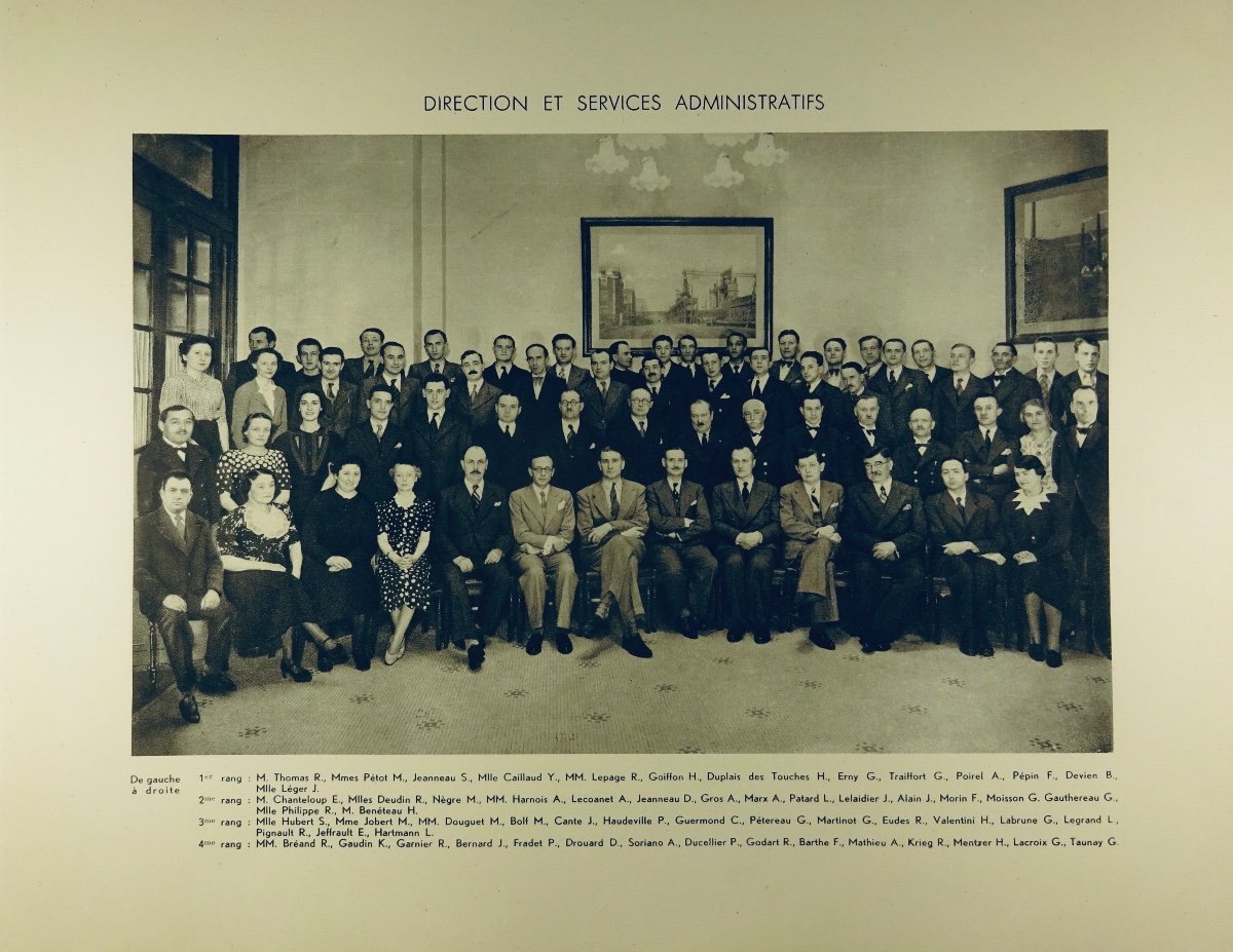 Solvay et Cie, 1863-1938. (Bruxelles ?), Au siège de la société ?, 1938. Broché, bel état.-photo-5