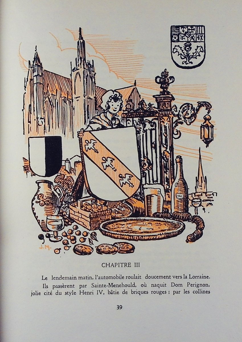 Bachelard - Olaf In The Land Of Papillarie. Paul Even Printing, 1954, Illustrations By Morette.-photo-1