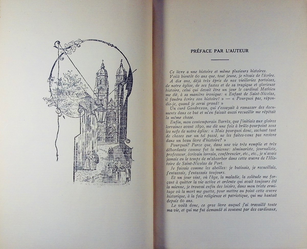 Badel (émile) - The Great Days Of Saint-nicolas-de-port. Imprimerie Thomas, 1931, Well Bound.-photo-1