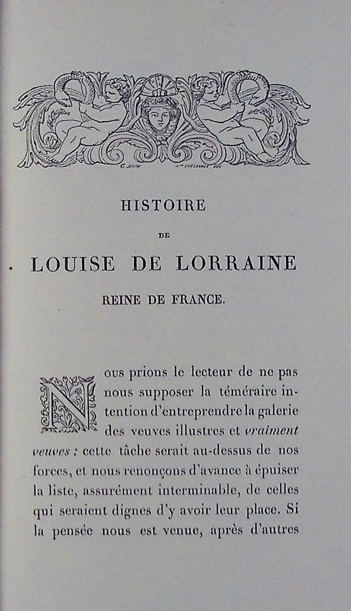Baillon (count Of) - History Of Louise De Lorraine Queen Of France 1553-1601. Techner, 1884.-photo-4
