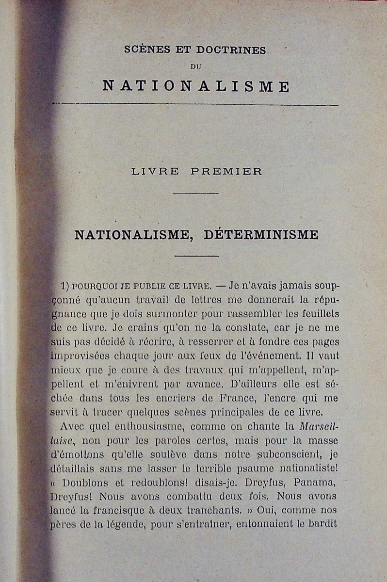 Barres (mauritius) - Scenes And Doctrines Of Nationalism. Juven, Circa 1902, Original Edition.-photo-2