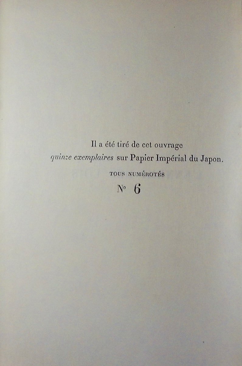 Barres - The Enemy Of The Laws. Emile-paul Frères Publisher, 1910, One Of 15 Copies On Japanese Paper.-photo-2