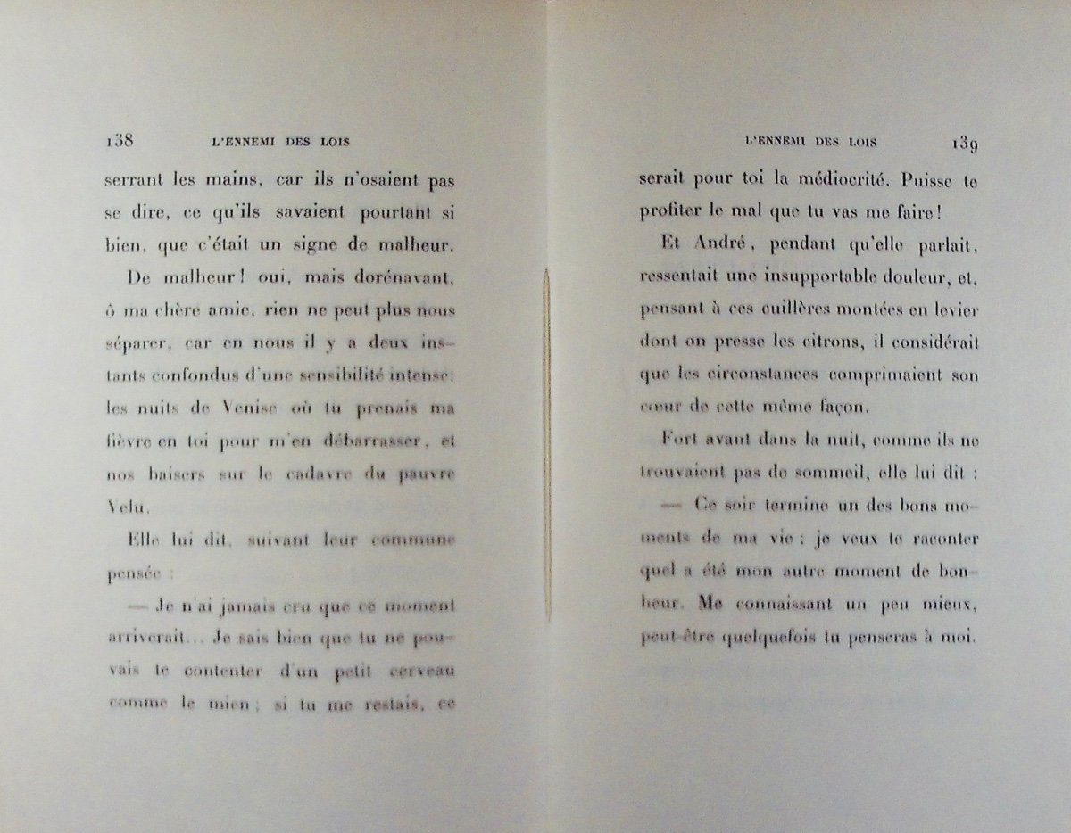 Barres - The Enemy Of The Laws. Emile-paul Frères Publisher, 1910, One Of 15 Copies On Japanese Paper.-photo-6