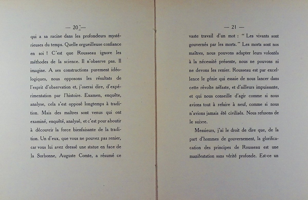 Barrès (mauritius) - The Bicentenary Of Jean-jacques Rousseau. Independence Editions, 1912.-photo-7