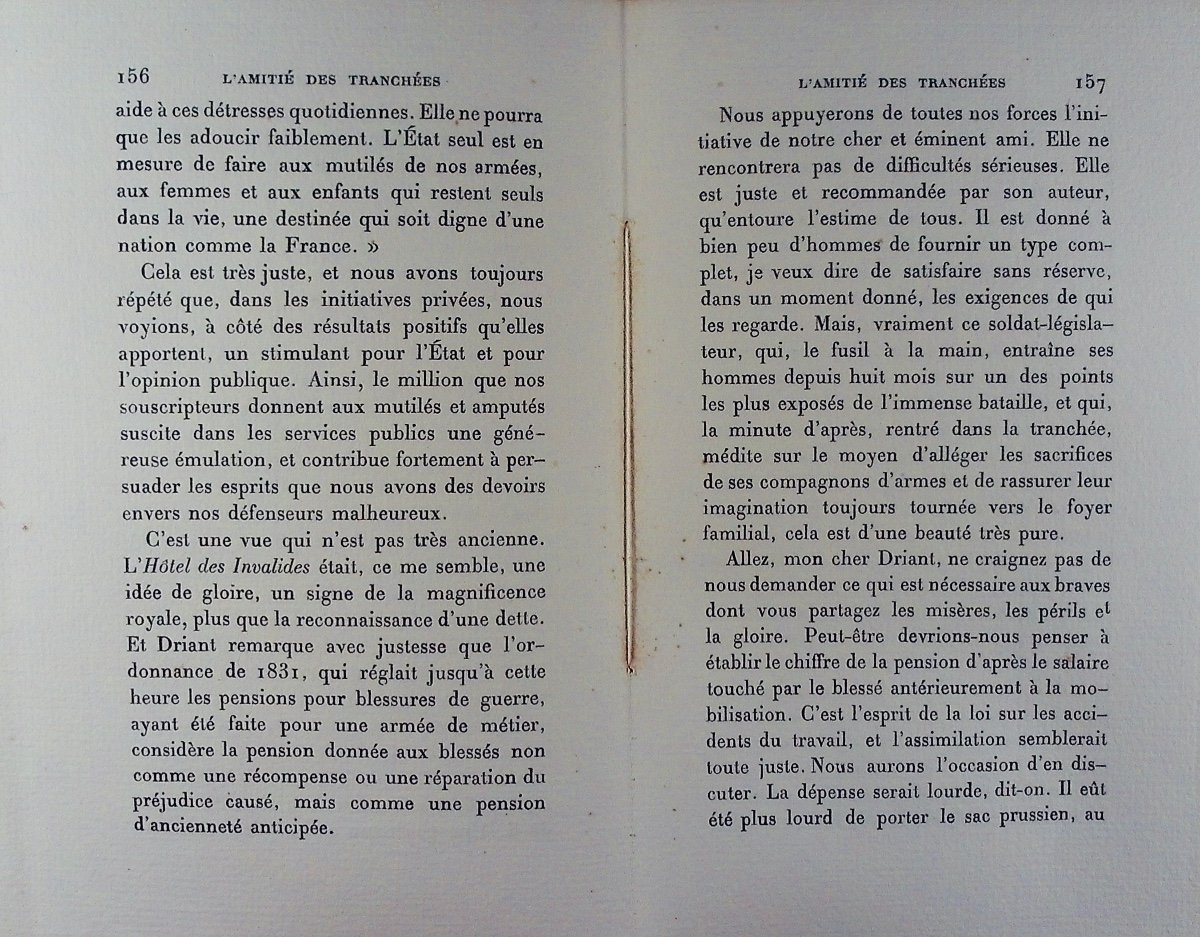 Barrès - L'âme française et la guerre **** L'amitié des tranchées. Émile-Paul Frères, 1916.-photo-8