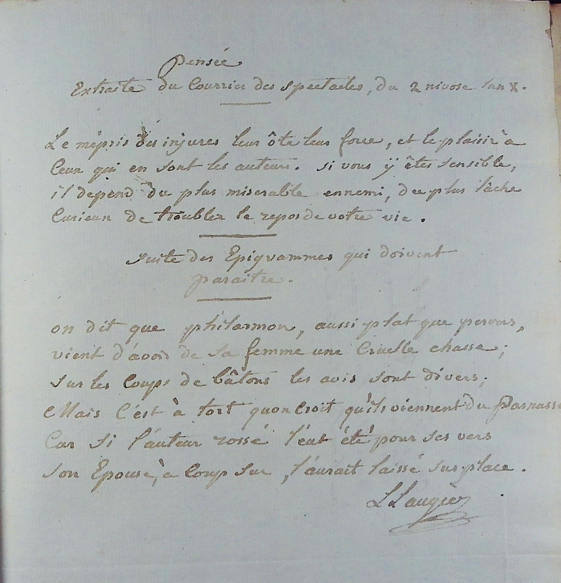 BLAISE ET LAUGIER - Recueil de poèmes, libelles, diatribes et pamphlets politiques 1800 à 1802.-photo-5