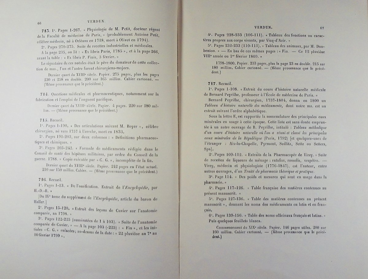 Bonnardot (françois) - Catalog Of Manuscripts From The Verdun-sur-meuse Library. 1904.-photo-6