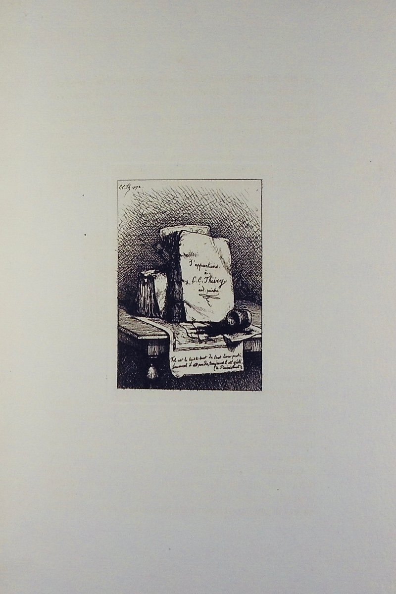 Bouland - Claude-émile Thiéry Artist From Lorraine And The Bookplates Executed By Him. Protate, 1905.-photo-3