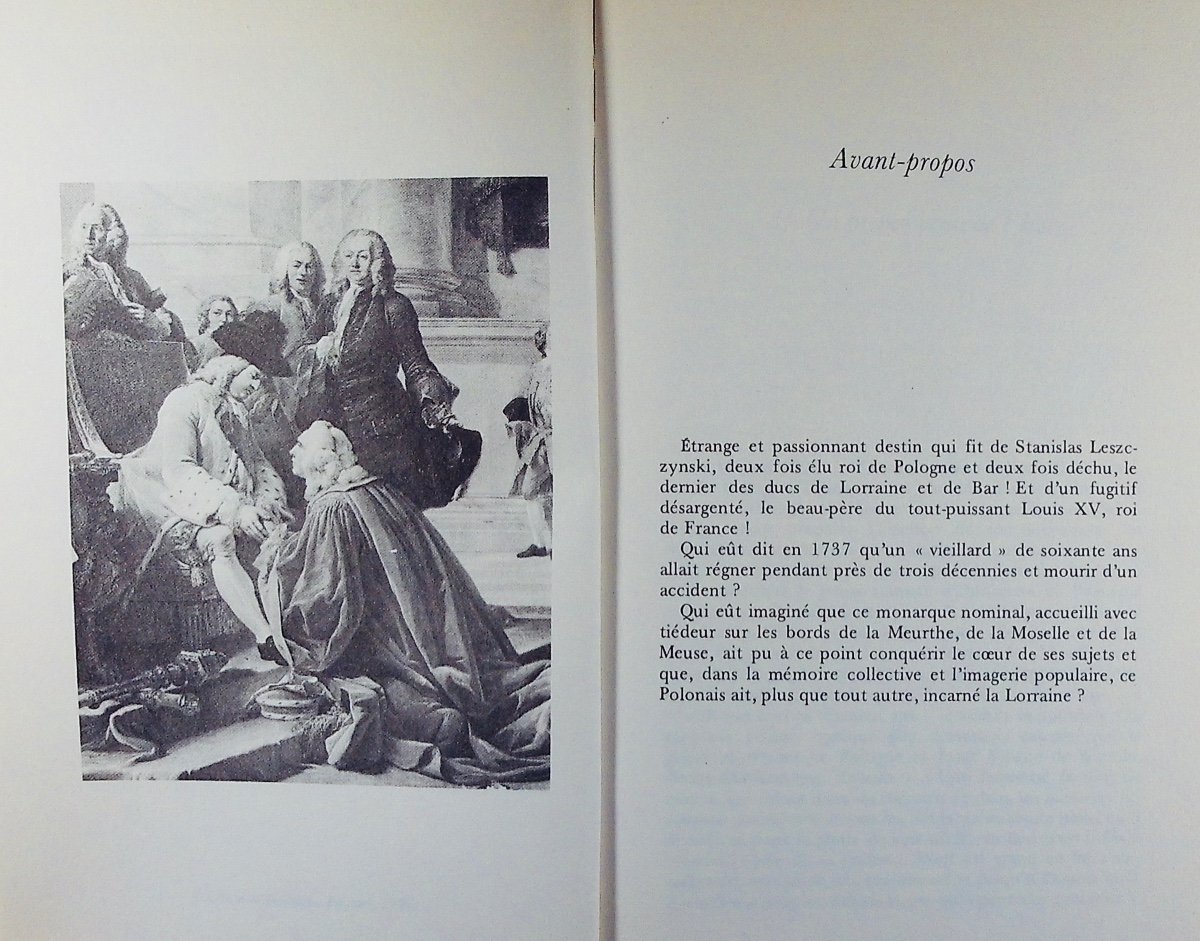 CABOURDIN - Quand Stanislas régnait en lorraine. Librairie Arthème Fayard, 1980, envoi.-photo-4