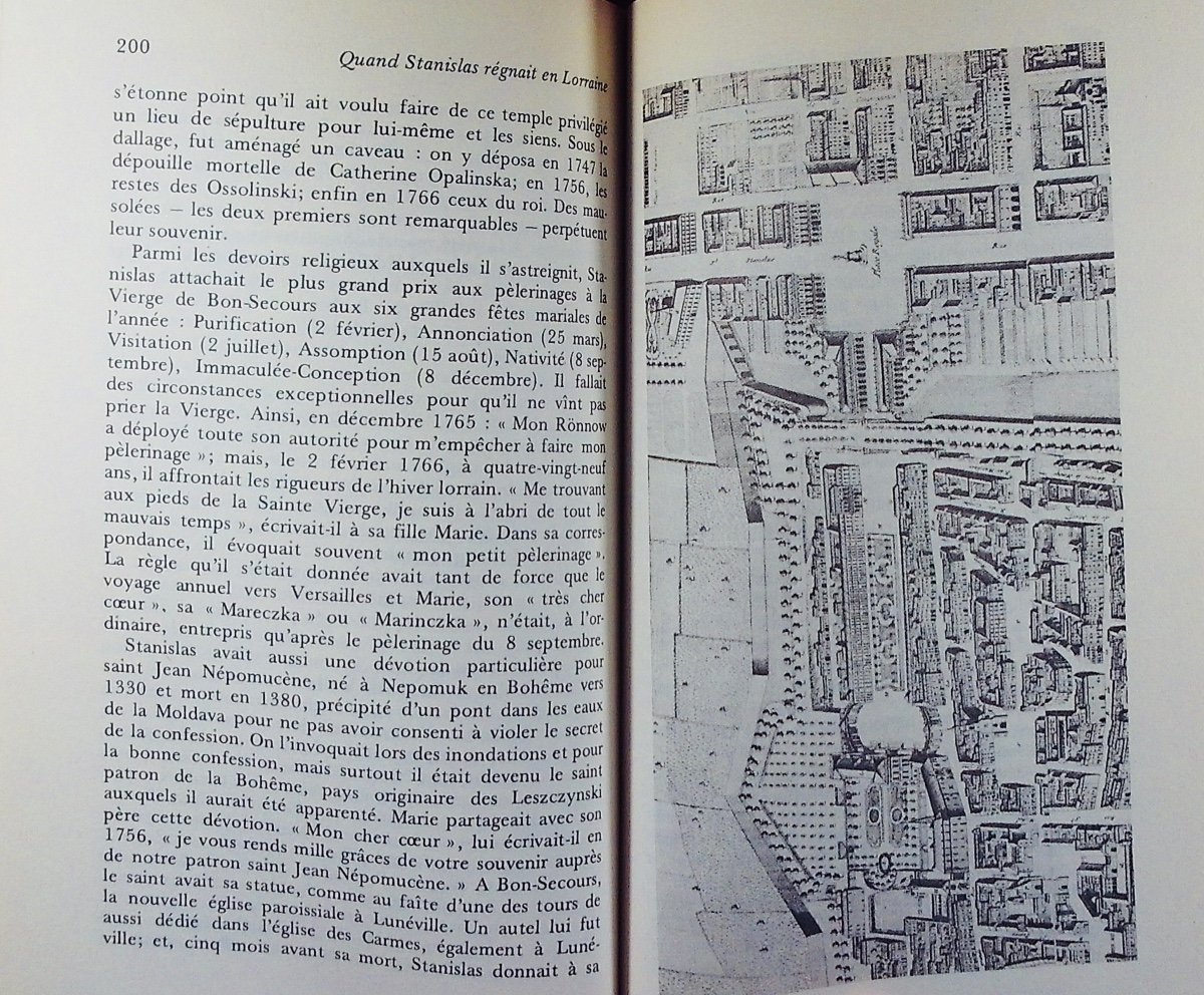 CABOURDIN - Quand Stanislas régnait en lorraine. Librairie Arthème Fayard, 1980, envoi.-photo-5