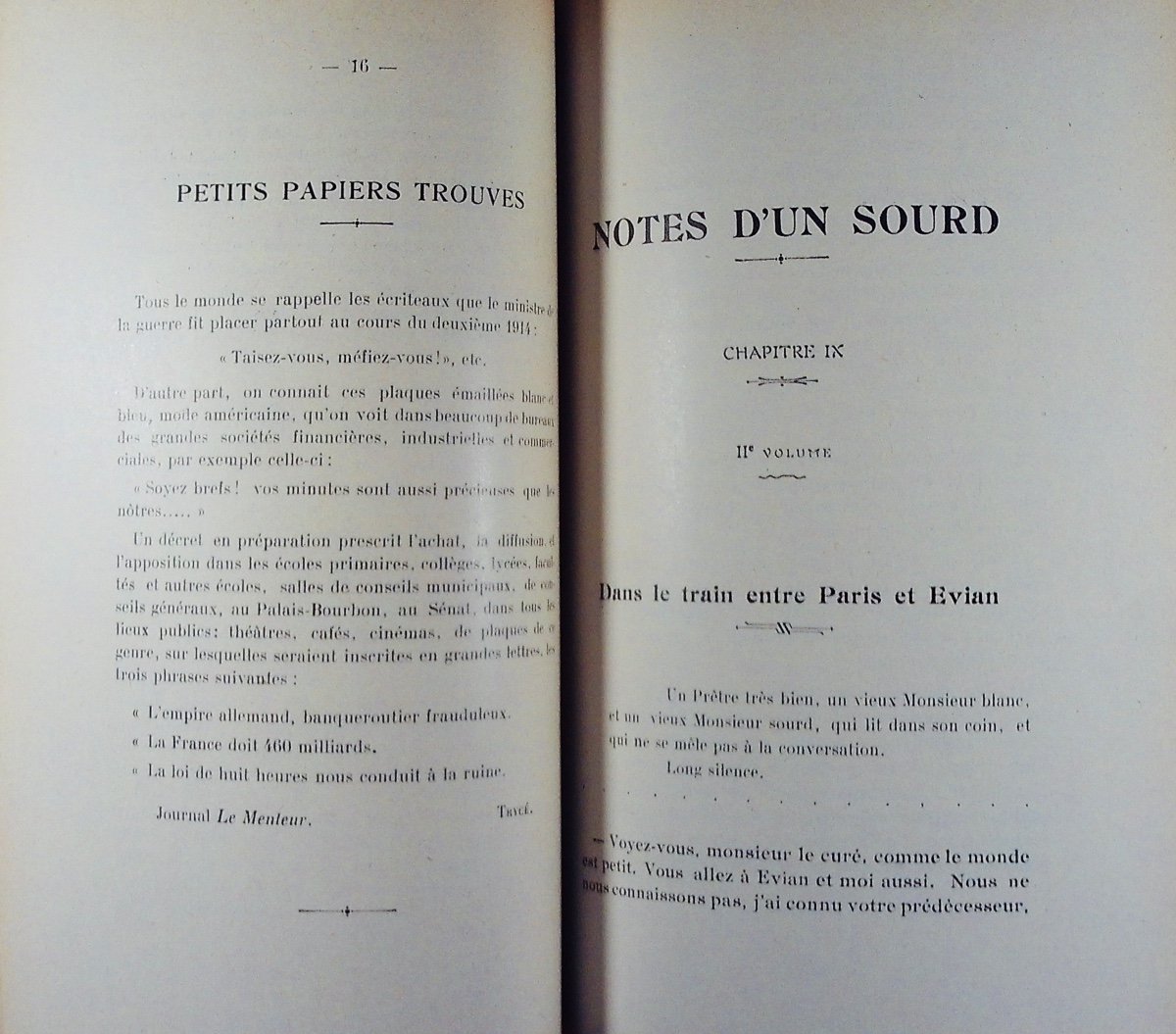 [sisyphe, Rider (camille)] - Notes From A Deaf Man. éditions Frère, Circa 1880, Well Bound.-photo-3