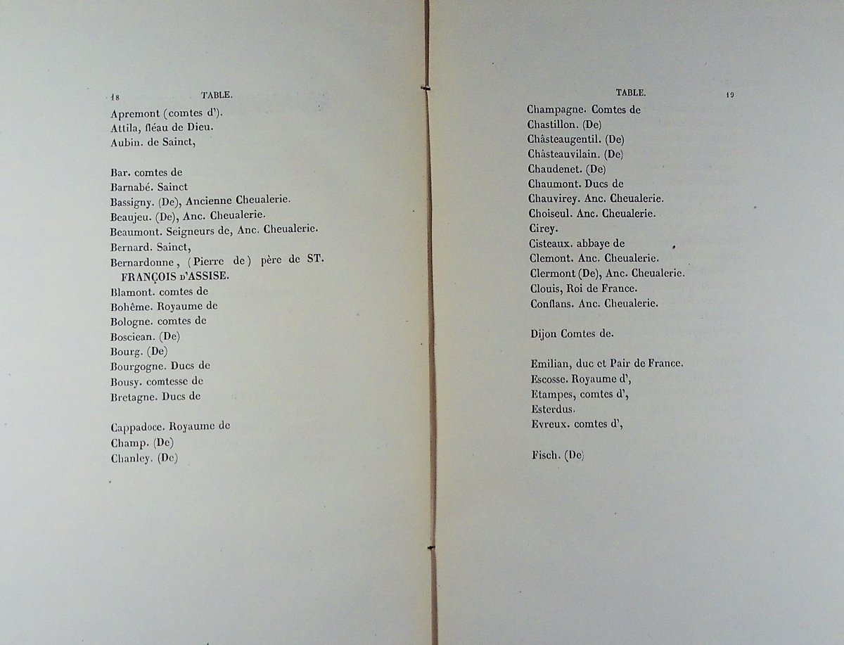 Cayon (jean) - Curious Genealogy Of Saint Francis Of Assisi. Cayon-liébault, 1863.-photo-7